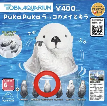 도바 수족관 PukaPuka 랏코의 메이랑 키라 가챠가챠