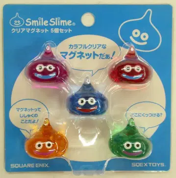 스퀘어 에닉스 클리어 마그넷 Smile Slime 5개 세트