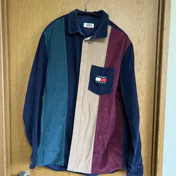 TommyJEANS 타미진스 코듀로이 셔츠 멀티 컬러