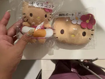 헬로키티 마스코트 봉제 인형 제일복권