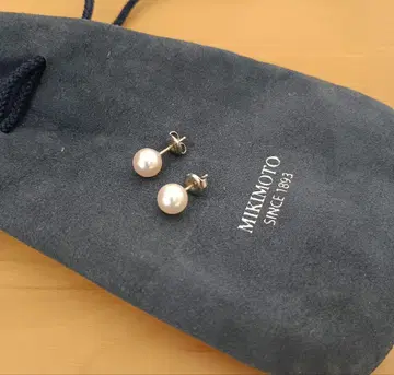 MIKIMOTO 귀걸이 6mm
