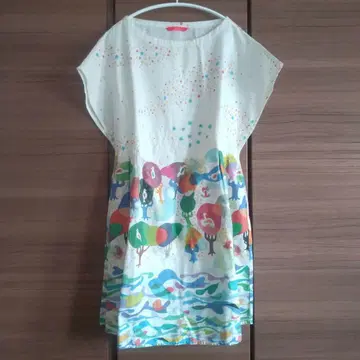 graniph 컬러풀 반팔 원피스 Lady's F