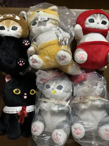 모프 샌드 제일복권 봉제 인형 여우냥 후르츠 파라