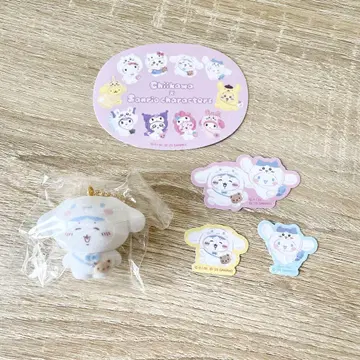치이카와 (먼작귀) 아크릴 키링과 스티커 세트 [익명 배송]