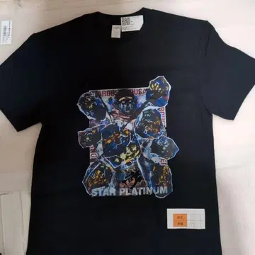STAR PLATINUM 티셔츠 블랙 사이즈 66
