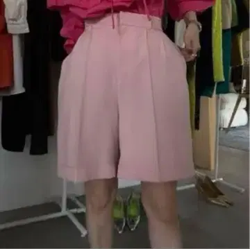 ameri vintage 하프 팬츠 핑크 S 1690