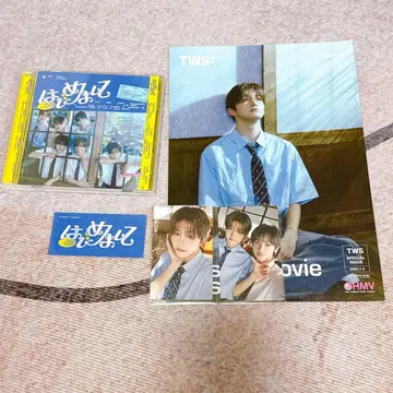 TWS 처음 뵙겠습니다 보통 CD 트레이딩 카드 플라이어 세트 지훈