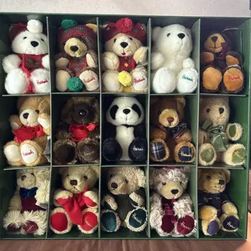 Harrods 봉제 인형 세트 15개입