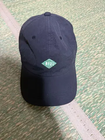네이비 로고 캡