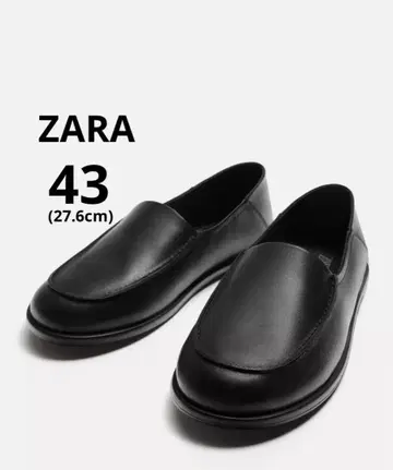 ZARA 자라 가죽 로퍼, 미사용 새상품
