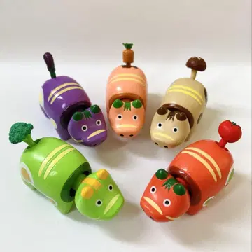 야채 베코 나란히 줄서기. 가챠 총 5종 컴플리트 세트