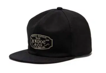 블랙 THE H.W.DOG&CO. TRUCKER CAP 36