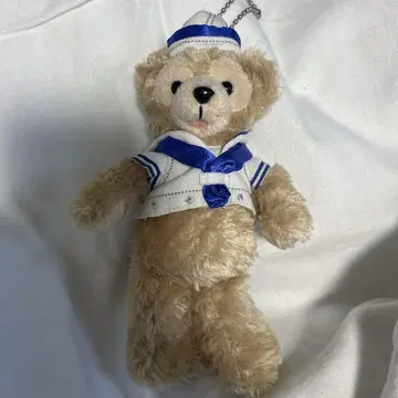 세일러 더피 인형 배지 2006 초기 오픈 마우스 화이트 택