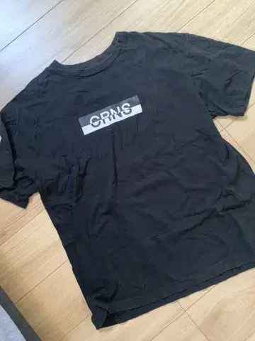CRNS 로고 티셔츠 블랙