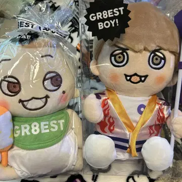 무라카미 싱고 GR8EST BOY 베이비 봉제 인형 2개 세트