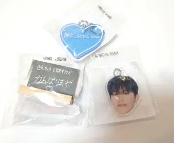 TREASURE 정우 팝업 스토어 아크링 키링 캡슐 토이 3종