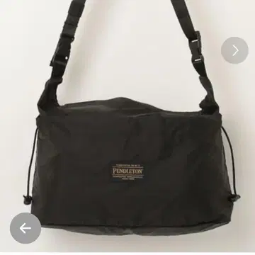 PENDLETON 블랙 숄더백