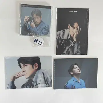 오카다 준이치 굿즈 메모장 클리어 파일