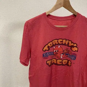 Torchy's Tacos 기업 티셔츠 레드 타코스