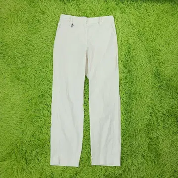 플라스테 화이트 치노 팬츠 사이즈 S 산뜻하고 시원하며 심플한