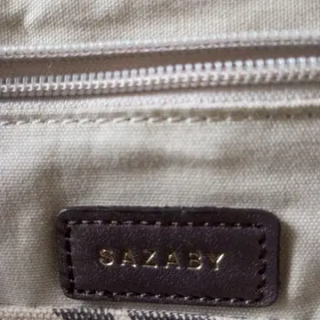 SAZABY 제브라 패턴 숄더백