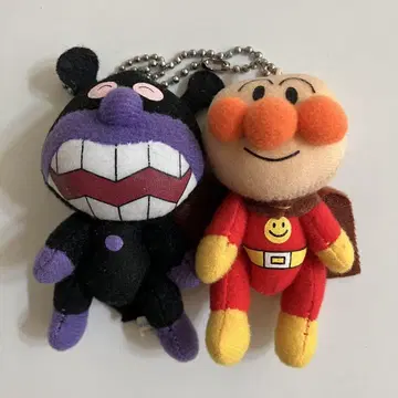 호빵맨 바이킹맨 레트로 봉제 인형 마스코트 2003년