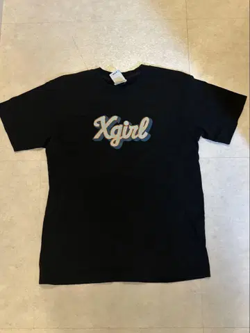 Xgirl 로고 프린트 티셔츠 도트 y2k