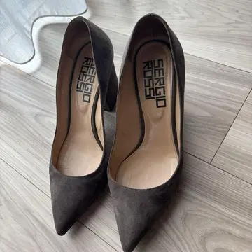 세르지오로시 하이힐 청키힐