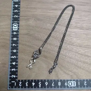 카스우 공방 개구리 실버 목걸이