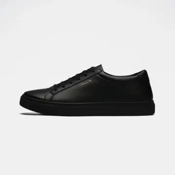 FILLIN CLASSIC 블랙 가죽 스니커즈 26cm