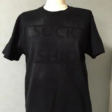 SUCK FASHION 프린트 티셔츠 블랙 리메이크 남성용 M 사이즈