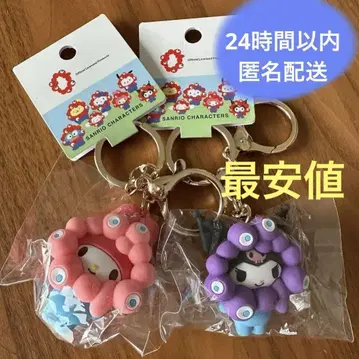 마이멜로디 & 쿠로미 세트 EXPO 2025 akuaku 입체 키링