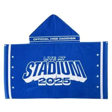 미사용품 Officialdism 스타디움 2025 후드 타월