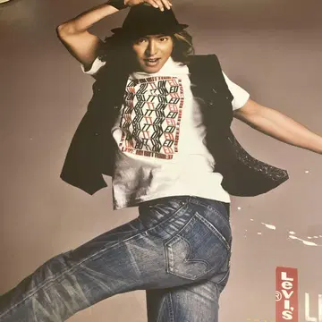 기무라 타쿠야 Levi's EU511 슬림 핏 데님 포스터