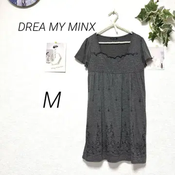 9425 DREA MY MINX 반팔 튜닉 M 레이온 혼방