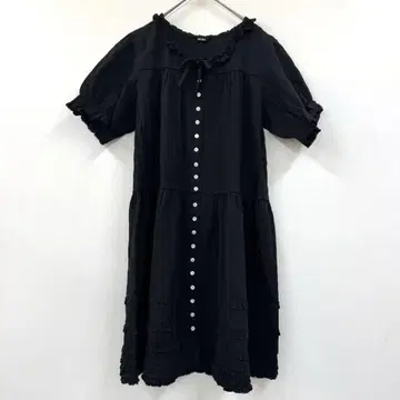 PINK HOUSE 핑크하우스 셔츠 원피스 레이스 올 패턴 레어