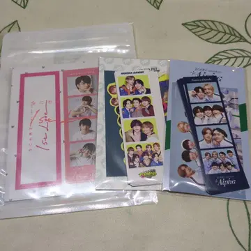 나니와단시 1st Love POPMALL Alpha 포토 카드 세트