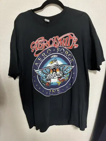 AEROSMITH PUMP 투어 티셔츠 블랙