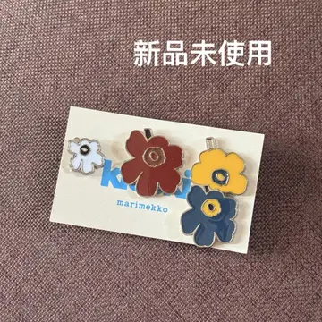 마리메꼬 Pumpuli Set 핀 배지 새상품