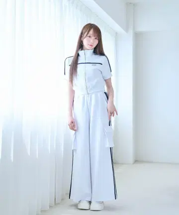로제뮤즈 marshmallow bicolor 셋업 팬츠
