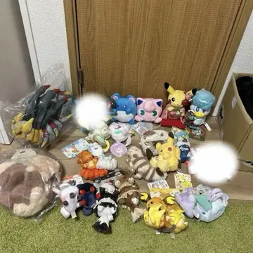 포켓몬 봉제 인형 묶음 판매 레어 포켓몬 센터
