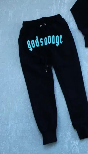 god savage 조거 팬츠 블랙