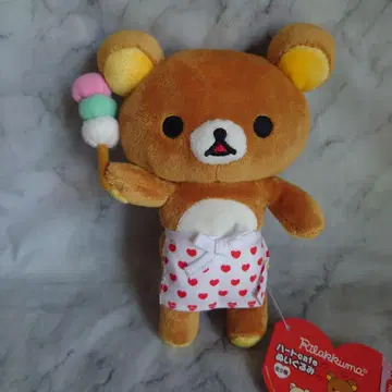 리락쿠마 하트 카페 봉제 인형