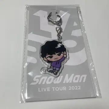 Snow Man 후카사와 타츠야 스노우 칠 교수형 시리즈 아크릴 키링