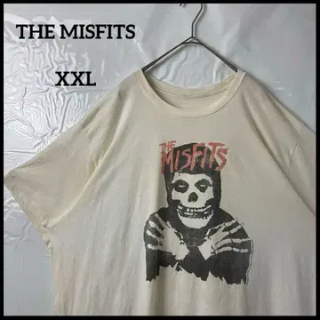 밴드 티셔츠 MISFITS 미스피츠 흰색 화이트 빈티지 구제 의류 투어