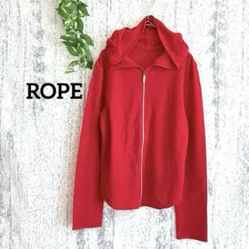 [ROPE] ROPE 긴팔 후드티 여성용 (M) 레드 후드
