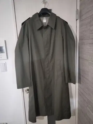실물 프랑스군 오피서 스텐 칼라 코트