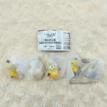 미니언즈 피버 미니언즈 쿵푸 피규어 마스코트 전5종 가챠