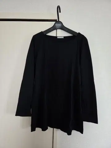 스포티프 이후 턱이 있는 긴팔 튜닉 블랙 4