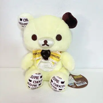 산엑스 코리락쿠마 초코파이 봉제 인형